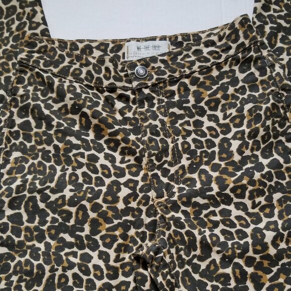 Free People Leopard Print Belle Pants Size 25 - Picture 7 of 13